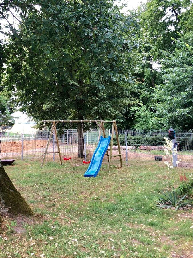 Ferienwohnung Im Park 1 Lenschow Exteriör bild